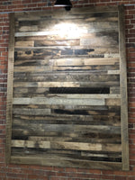 Pre-Finished Reclaimed Wall Board Brown