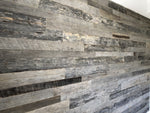 Elegant Silver Grey Reclaimed Wall Board Planks