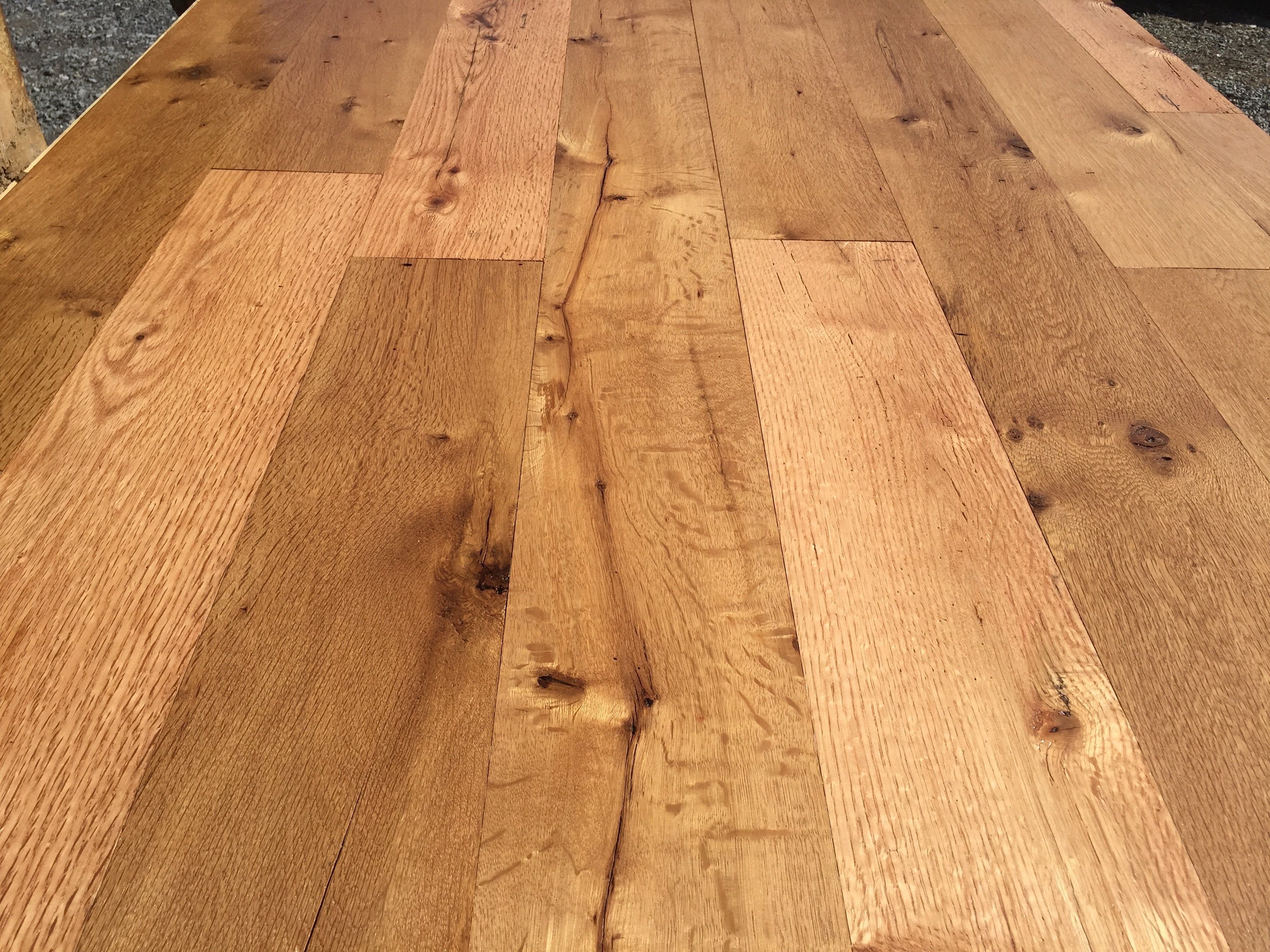 Reclaimed oak flooring 