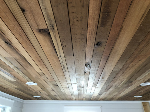 Reclaimed Oak Ceiling Planks Wood