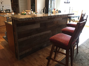 Reclaimed Wall Board Brown/Grey Mix