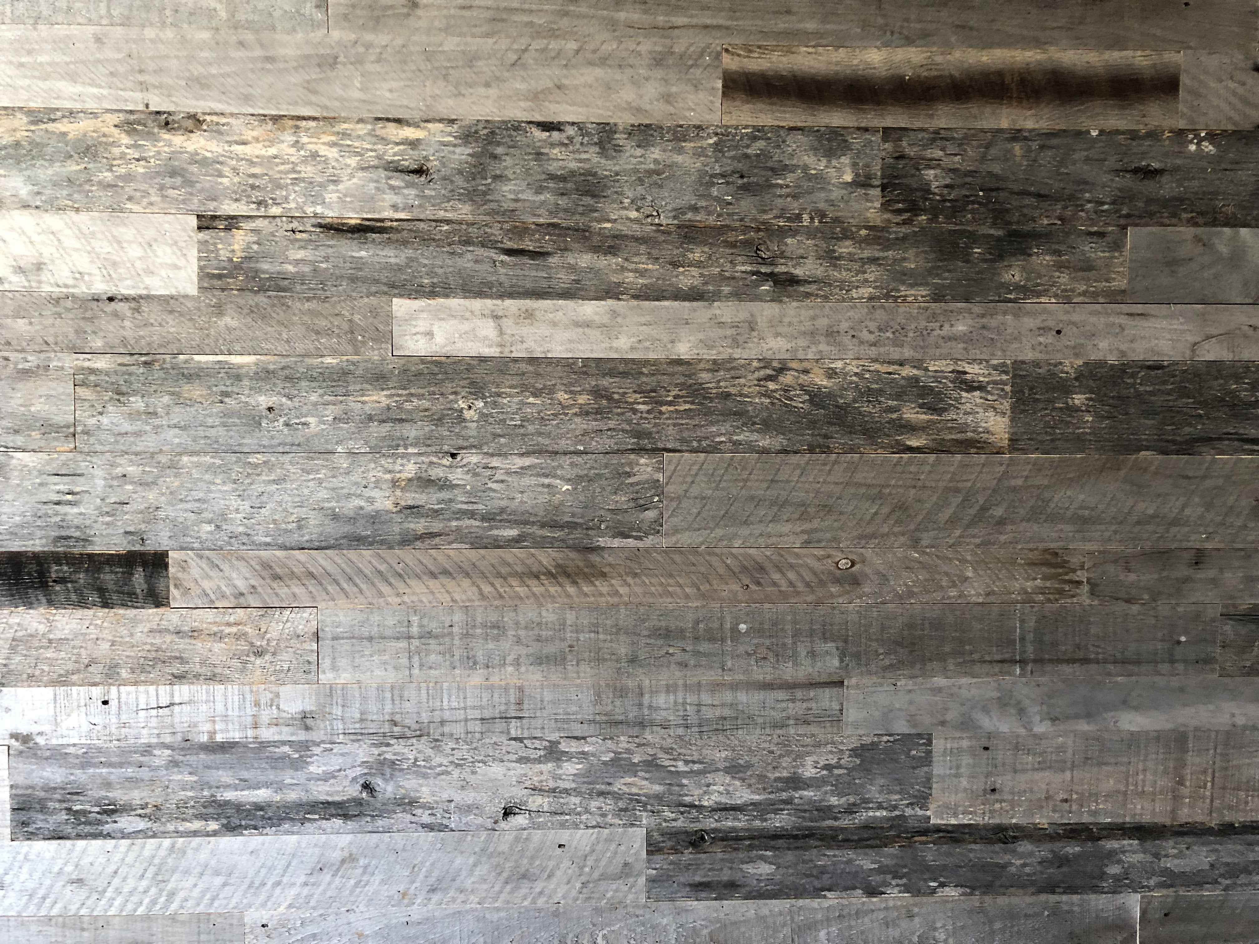 Chic Silver Grey Reclaimed Wall Paneling